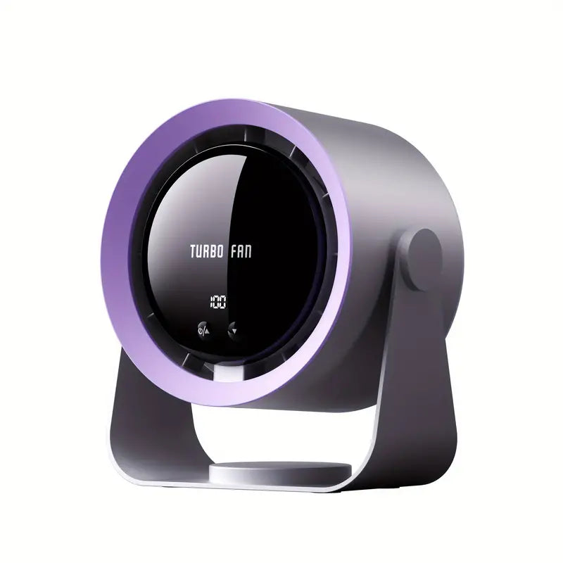 Turbo Bladeless Table Fan with Touch Control Digital Display